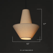 Load image into Gallery viewer, Arrow Classic Fabric Pendant Lamp for Home, restaurants and offices.
