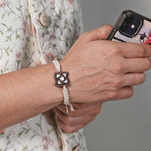 Load image into Gallery viewer, Amaya-Handcrafted Wooden & Mother-of-Pearl Rakhis – A Celebration of Design and Tradition