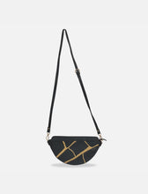 Load image into Gallery viewer, Maeve Crescent Wristlet in Black