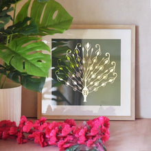 Load image into Gallery viewer, Peacock Bling - Wall art