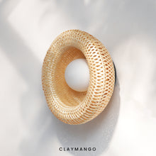Load image into Gallery viewer, Decose Bamboo Sconce - Wall/Ceiling Lamp for Home, Restaurants and Offices