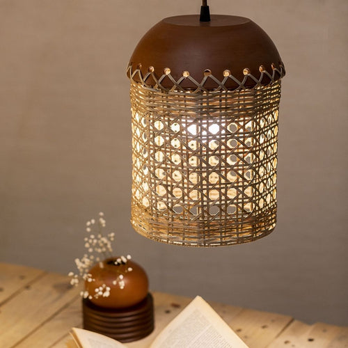Chirang Pendant Lamp - Terracotta