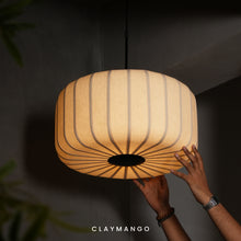 Load image into Gallery viewer, Kubo - Fabric Pendant lamp for Home, restaurants and offices.