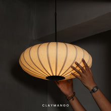 Load image into Gallery viewer, Ovo - Fabric Pendant lamp for Home, restaurants and offices.