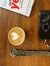 Load image into Gallery viewer, Kenza Phone Lanyard in Olive