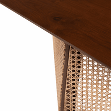 Load image into Gallery viewer, Ariella Teakwood Cane Coffee Table