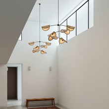 Load image into Gallery viewer, Pariza- Unique handmade Woven Hanging Pendant Light, Natural/Cane Pendant Light for Home restaurants and offices.