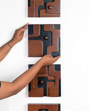 Load image into Gallery viewer, Shiftscape Wall Pieces (Set of 4) - Studio Indigene