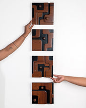 Load image into Gallery viewer, Shiftscape Wall Pieces (Set of 4) - Studio Indigene