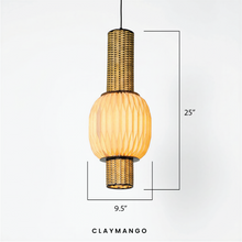 Load image into Gallery viewer, Arlo - Pendant Lamp Metal with Cane for Home, Restaurants and Offices.