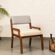 Load image into Gallery viewer, Zyra Upholstered Teakwood Dining Chair