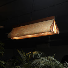 Load image into Gallery viewer, Firefly - Unique handmade Woven Hanging Pendant Light, Natural/Bamboo Pendant Light for Home restaurants and offices.