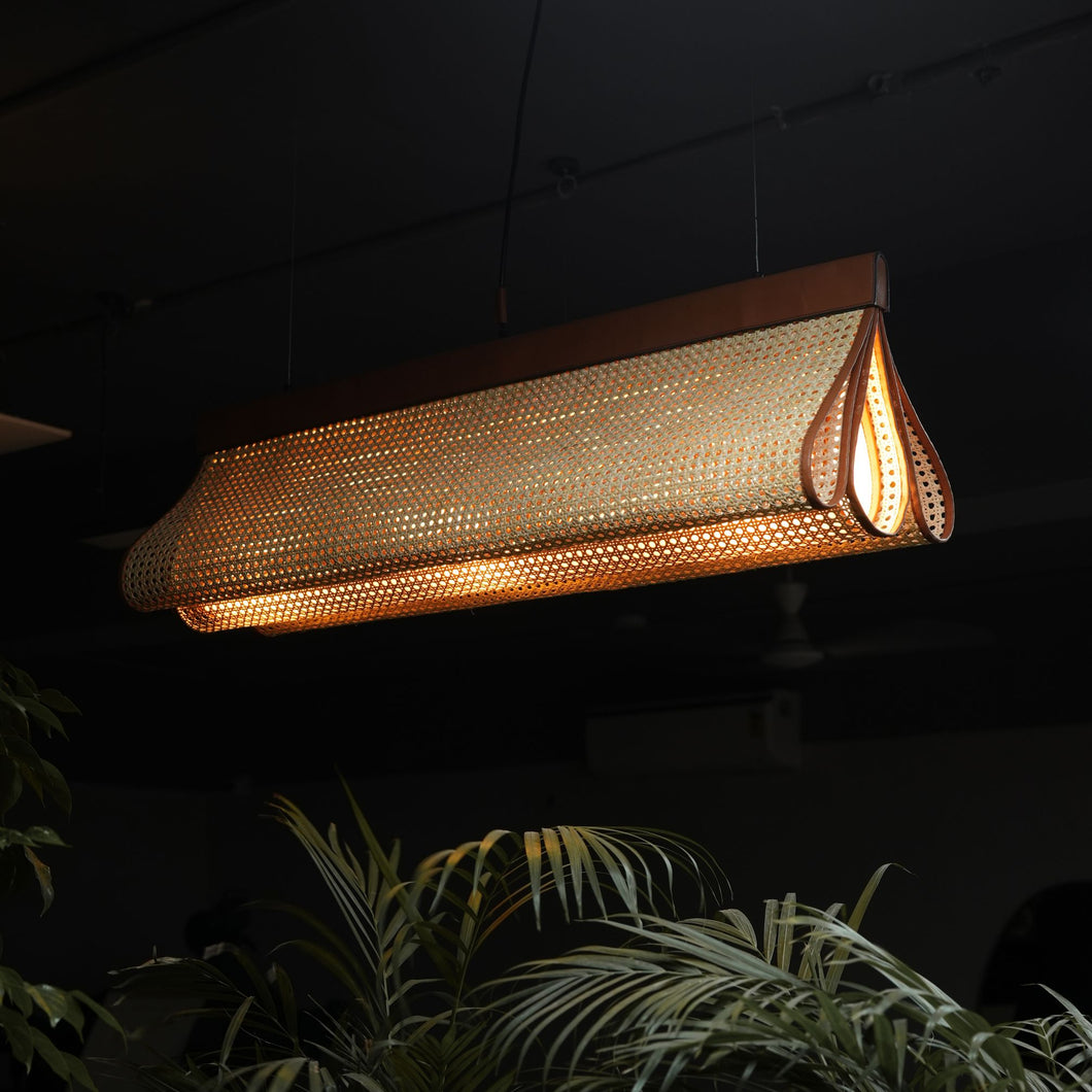 Firefly - Unique handmade Woven Hanging Pendant Light, Natural/Bamboo Pendant Light for Home restaurants and offices.