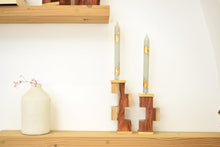 Load image into Gallery viewer, Block Candle holder - Set of 2