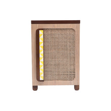Load image into Gallery viewer, Cocoa Cane Single Door Cabinet