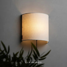 Load image into Gallery viewer, D Sconce - Fabric Wall Sconce for Home, Restaurants and Offices