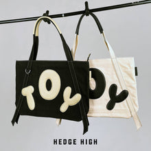 Load image into Gallery viewer, TOY Leather Canvas - Tote Bag
