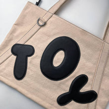 Load image into Gallery viewer, TOY Leather Canvas - Tote Bag
