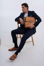 Load image into Gallery viewer, Leder-Aktentasche