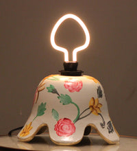 Load image into Gallery viewer, Neon Bulb with Stylish clay Table Lamp