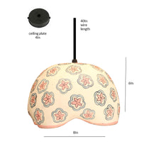 Load image into Gallery viewer, Unique style flower single hanging lamp