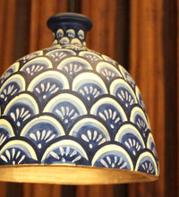 Load image into Gallery viewer, Blue bird design single Hanging Light