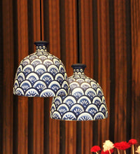 Load image into Gallery viewer, Blue bliss cluster Hanging Light