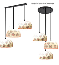 Load image into Gallery viewer, dome triple cluster Hanging Light