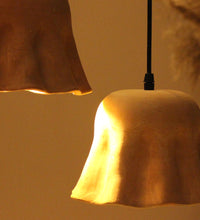 Load image into Gallery viewer, designer natural clay cluster Hanging Light