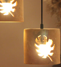 Load image into Gallery viewer, leaf cutting earth color cluster Hanging Light