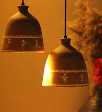 Load image into Gallery viewer, trible art painting natural cluster Hanging Light