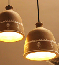 Load image into Gallery viewer, trible art painting natural cluster Hanging Light