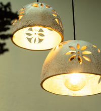 Load image into Gallery viewer, Crakle Gold Combo -Terracotta Lamp