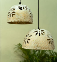 Load image into Gallery viewer, Crakle Gold Combo -Terracotta Lamp