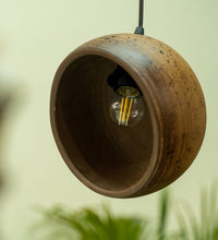Load image into Gallery viewer, Wood Look Single - Terracotta Lamp