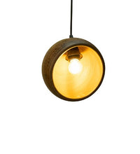 Load image into Gallery viewer, Wood Look Single - Terracotta Lamp