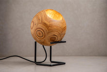 Load image into Gallery viewer, Round Table Lamp with Stand