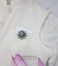 Load image into Gallery viewer, Mandala Star from Mother of Pearl series - Twofolds