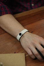 Load image into Gallery viewer, Minimal genuine leather wrist band.