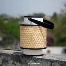 Load image into Gallery viewer, Aloka Pendant - Unique handmade Woven Hanging Pendant Light, Natural/Bamboo Pendant Light for Home restaurants and offices.