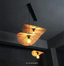 Load image into Gallery viewer, Tulip - Cluster Pendant Lamp(Natural Rafia Grass)