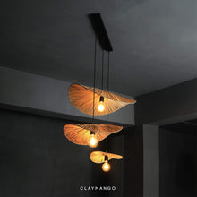 Load image into Gallery viewer, Tulip - Cluster Pendant Lamp(Natural Rafia Grass)