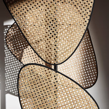 Load image into Gallery viewer, Hive Floor Lamp - Industrial Floor lamp with Natural Cane mesh for Home, restaurants and offices.