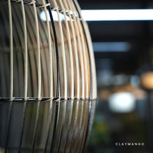 Load image into Gallery viewer, CageGlow-Unique handmade Woven Hanging Pendant Light, Natural/Cane Pendant Light for Home restaurants and offices.
