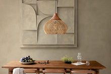 Load image into Gallery viewer, CaneNest-Unique handmade Woven Hanging Pendant Light, Natural/Cane Pendant Light for Home restaurants and offices.