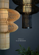 Load image into Gallery viewer, Ripple 1.0 : Unique handmade Woven Hanging Pendant Light, Natural/Cane Pendant Light for Home restaurants and offices.