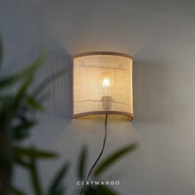 Load image into Gallery viewer, D Sconce - Fabric Wall Sconce for Home, Restaurants and Offices