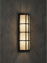 Load image into Gallery viewer, Gridline Glow - Fabric Wall Sconce for Home, Restaurants and Offices