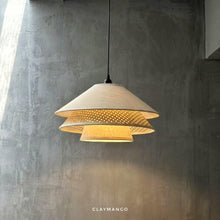 Load image into Gallery viewer, Trilo 2.0 - Rattan Pendant lamp for Home, restaurants and offices.