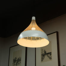 Load image into Gallery viewer, Conix : Unique handmade Woven Hanging Pendant Light, Natural/Cane Pendant Light for Home restaurants and offices.